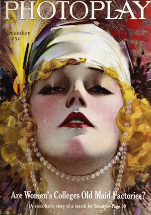 Marion Davies on the cover of Photoplay