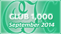 September  2014 Club 1,000