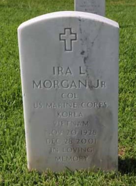 Col. Ira L. Morgan. Jr 1928-2001, 1928-2001, Biloxi National Cemetery