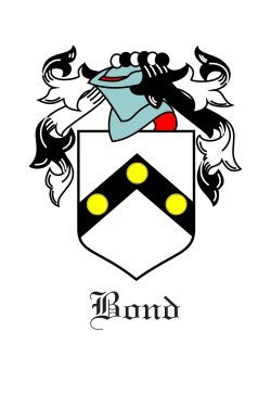 Bond Family Coat of Arms