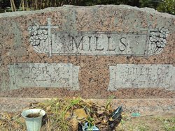 Joshua Millard Josh Mills 1887-1945 headstone