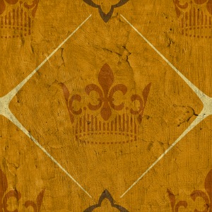 Orange crown motif King