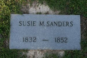 Susie M Sanders (M was for Morgan)