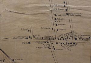 Map of Salisbury NB, 1862
