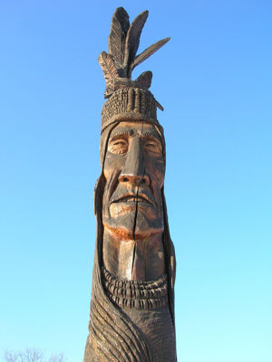 Chief Grey Lock Sculpture Monument
