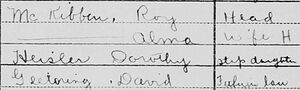 Roy McKibben household, 1930 US Census