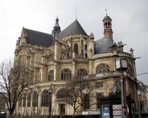 L'église Saint-Eustache