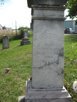 Emanuel F Heisler Headstone