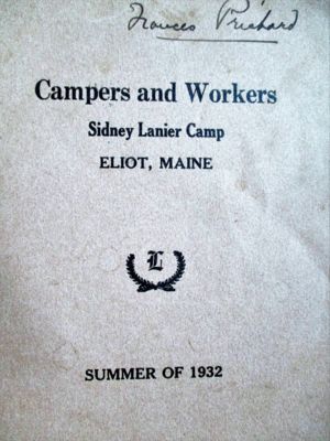 Lanier Camp Booklet