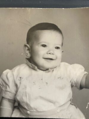Mark Shawn Hunkin as a baby