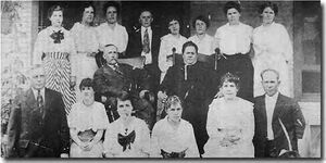 William Henry Clay & Laura Columbia Williams Diss & Family