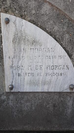 Juan and Dora's grave.