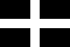 Flag of Cornwall (St. Piran's Cross)