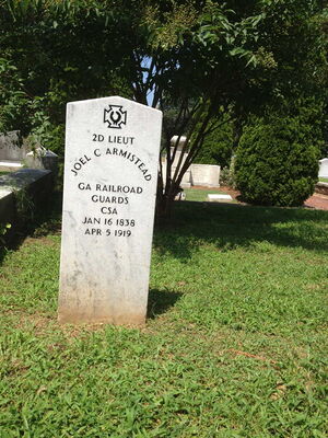 Headstone (Adjacent To Margaret Mitchell Headstone)
