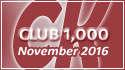 November 2016 Club 1,000