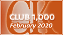 February 2020 Club 1,000