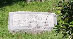 Floda Wilson West Tombstone