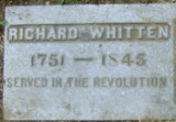 Richard Whitten _ Grave Stone