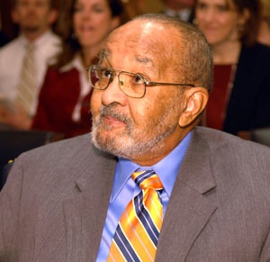 Dr. Emmett W. Chappelle at the National Inventors Hall of Fame induction ceremony 