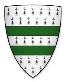 William de Lanvalay coat of arms
