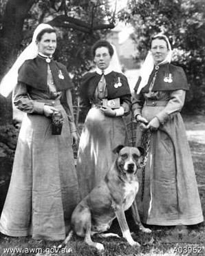 Nellie Gould, Penelope Frater & Julia Johnston