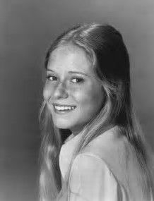 Eve Plumb promoting the ABC comedy series The Brady Bunch