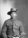 Pte. James Oswald Alsbury, Mount Morgan, Queensland Australia. WW1 Photo