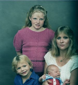 Tina Marie Nero and children