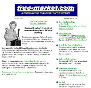 Free-market.com in 1997