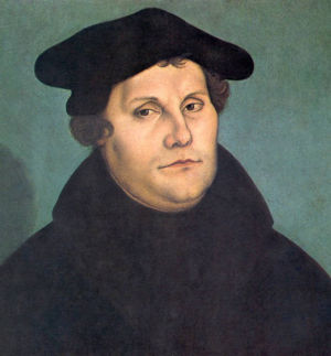 Martin Luther by Lucas Cranach the Elder
