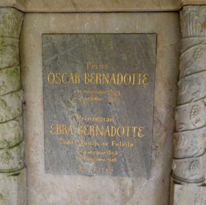 Prins Oscar Bernadotte and Ebba Bernadotte