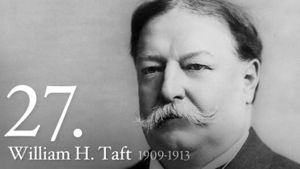 William Howard Taft 27th US President