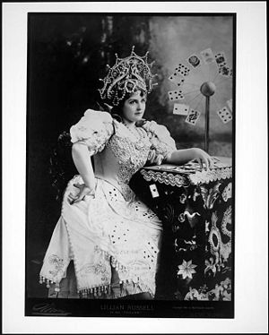 Lillian Russell in costume