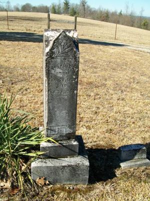 gravestone of Thomas Miller Cherry