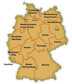 Germany Provinces