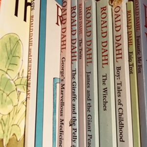 Roald Dahl book covers 