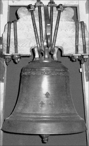 Bell Retrieved from the Burnt Beaubassin Church