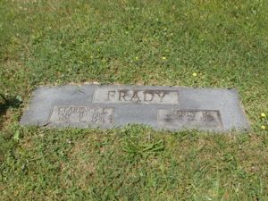 Clarence Lincoln Frady tombstone