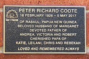 Memorial Plaque