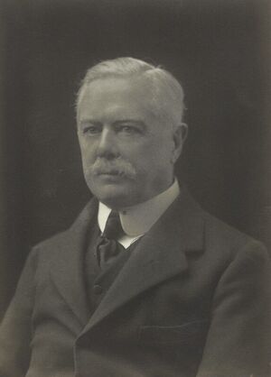 Alban George Henry Gibbs, 2nd Baron Aldenham (1846-1936), Politician; MP for London by Walter Stoneman